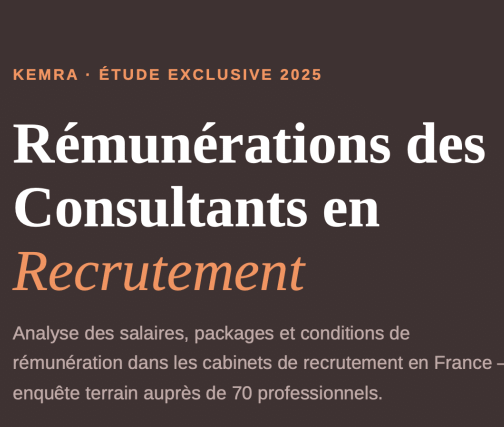 étude de rémunération consultant en recrutement étude de rémunération consultant en recrutement
